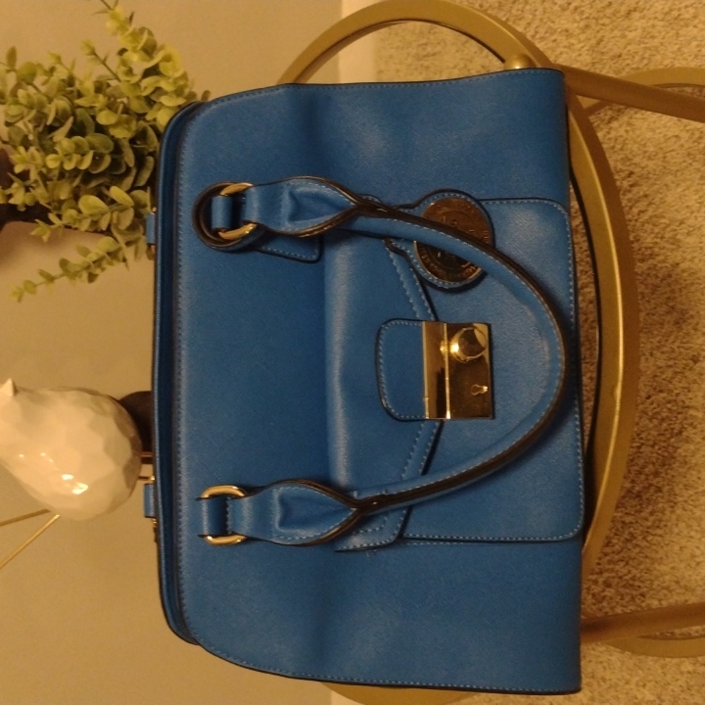 Gorgeous Blue Versace 1969 bag